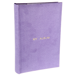 Фотоальбом 300ф 10X15см, бум.карм.с мемо, книжн. пер-т