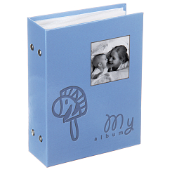 Фотоальбом 100ф 10X15см, ПП карм.