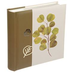 Фотоальбом 200ф 10X15см, бум.карм.с мемо, книжн. пер-т