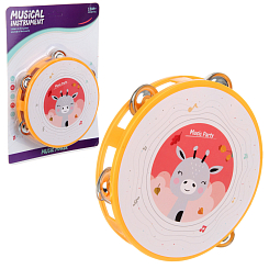 Бубен детский, в ассорт, блистер