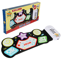 Барабанная установка "Концерт", на бат, в коробке