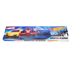 88698 Акварель медовая 6цв.б/к "Hot Wheels"