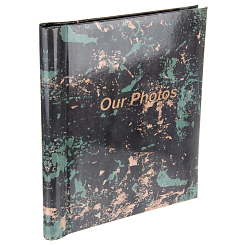 Фотоальбом 20 "магнитных"листов 23X28см, пер-т внутр.спираль