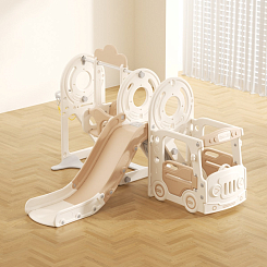 Игровой комплекс горка, качели, машинка