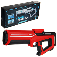 Водный пистолет на бат. 43 см, 400 мл, дальность стрельбы 8 м,в кор.