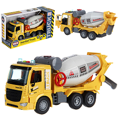 Машинка свет, звук "Бетономешалка"