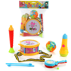 Набор музыкальных инструментов,21,5х8,27,пакет