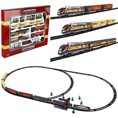 Железная дорога 70х53.5х6 см.