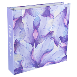 Фотоальбом 500ф 10X15см, ПП карм, пер-т 3-кольца