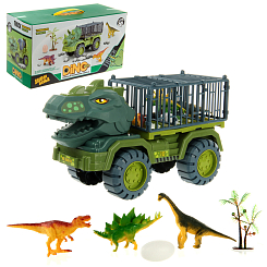 Грузовик "Динозавр" с аксесс., 41х17х20 см., кор.
