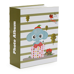 Фотоальбом 100ф 10X15см, ПП карм.