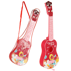 Гитара игрушечная "Мои друзья" 55-16,5-6 см,в ассорт, пвх-сумка