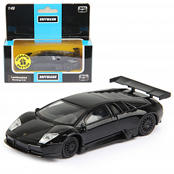 Машина металлическая Lamborghini Murcielago R-GT 1:43, цв. в асс.