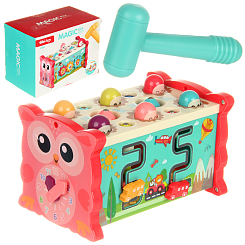 Развивающая игрушка "Забавная сова", в кор.