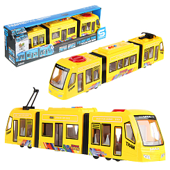 Трамвай свет, звук 44.5х9х13 см.