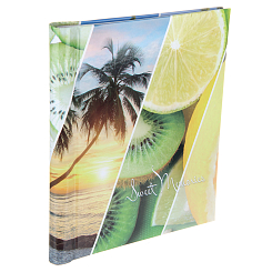 Фотоальбом 20 "магнитных"листов 23X28см, пер-т внутр.спираль