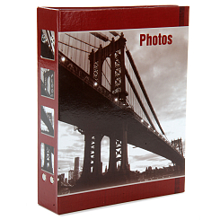 Фотоальбом 200ф 10X15см, ПП карм.