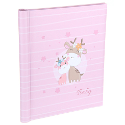 Фотоальбом 10 "магнитных"листов 23X28см, пер-т внутр.спираль