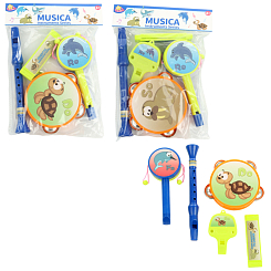 Набор музыкальных инструментов, 5 предметов, пакет.