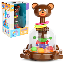 Юла "Медвежонок", 26х17,5х15 см