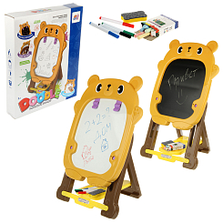 Доска для рисования, желт.цв., 38х7х47,5 см, кор.