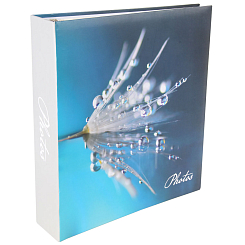 Фотоальбом 50 "магнитных"листов 23X28см, пер-т 3-кольца