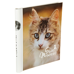 Фотоальбом 10 "магнитных"листов 23X28см, пер-т внутр.спираль