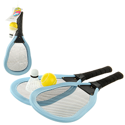 Н-р ракеток с воланч. и мячиком в сетке 44*20см