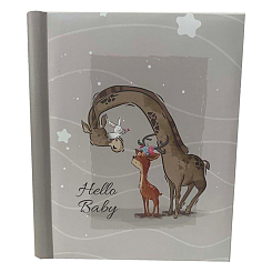 Фотоальбом 30 "магнитных"листов 23X28см, пер-т внутр.спираль