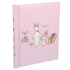 Фотоальбом 10 "магнитных"листов 23X28см, пер-т внутр.спираль