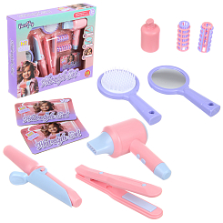 Игровой набор "Маленький стилист", 10 пред., 30х5,5х25 см, кор.