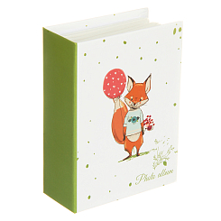 Фотоальбом 100ф 10X15см, ПП карм.