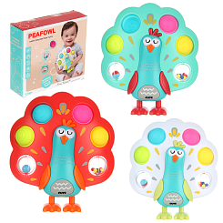 Игрушка развивающая "Павлин", в ассорт,в  кор.
