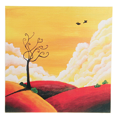 КАРТИНА "АБСТРАКЦИЯ" 30Х30 см