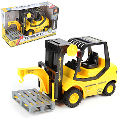 Машина спецтехника FORKLIFT TRUCK 1:14, со зв. и св., фрикц.