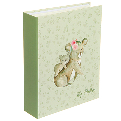 Фотоальбом 200ф 10X15см, ПП карм.