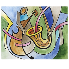 Картина на подрамнике 40х50 см Абстракция