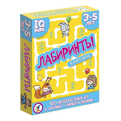 Арт.3566 IQ Box. Лабиринты. 3-5 лет