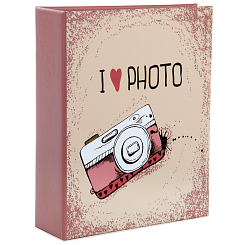 Фотоальбом 304ф 10X15см, ПП карм., 2ф на стр