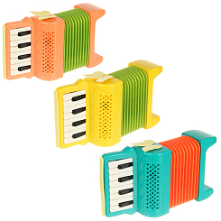 Аккордеон 26-21-8 см, в кор, в ассорт.