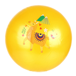 Мяч детский "Радужная альпака" 22 см, 50г