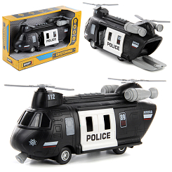 Транспортный вертолет 1:16, со светом и звуком, черный