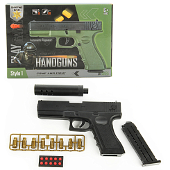 Пистолет, 24х4х17 см.