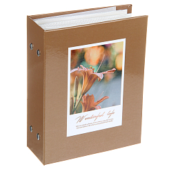 Фотоальбом 100ф 10X15см, ПП карм.