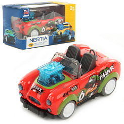 Машинка инерционная "гонка" 14х8.5х7.7 см.
