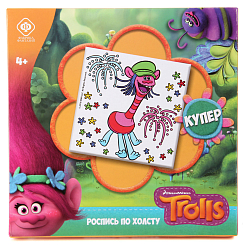 Роспись по холсту 20x20 см