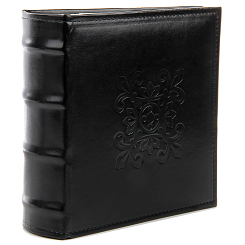 Фотоальбом 300ф 10X15см, бум.карм.с мемо, книжн. пер-т, 2ф на стр.