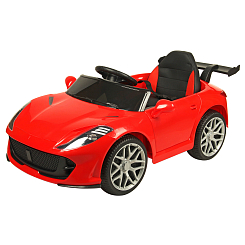 Электромобиль "спорткар" на Р/У 6V7A крас. 102*61*55 см.