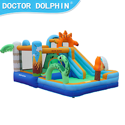 Надувной замок "Динозавры"  350*281*214см