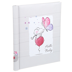 Фотоальбом 10 "магнитных"листов 23X28см, пер-т внутр.спираль